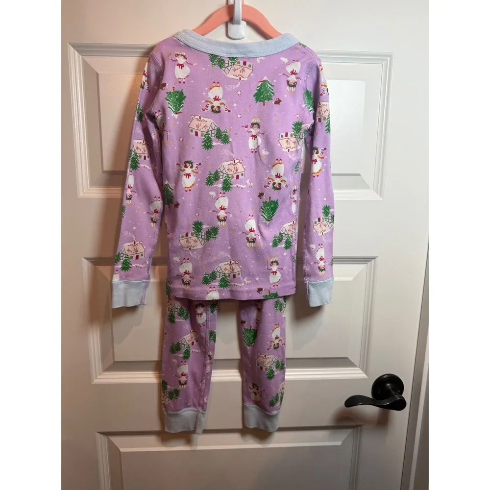 Hanna Andersson Kids US 5 St Lucia Swedish Holiday Organic Cotton Pajama Set